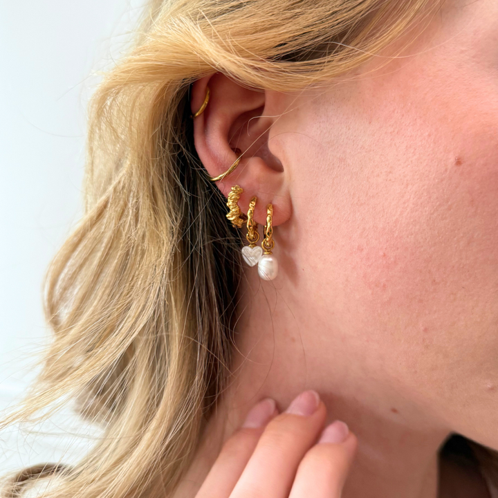 Freja - Creoler Forgyldt