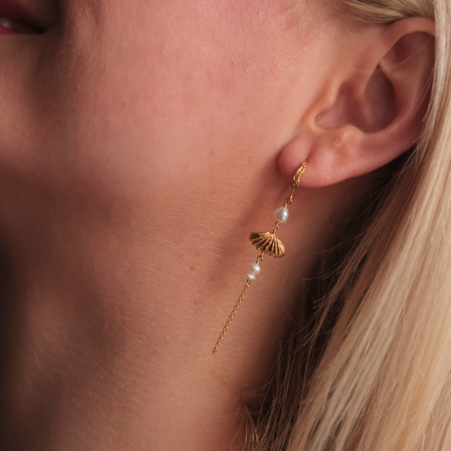 Darya - Øreringe Forgyldt