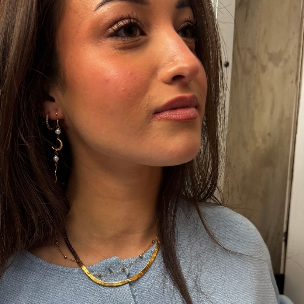 Sirena - Øreringe Forgyldt