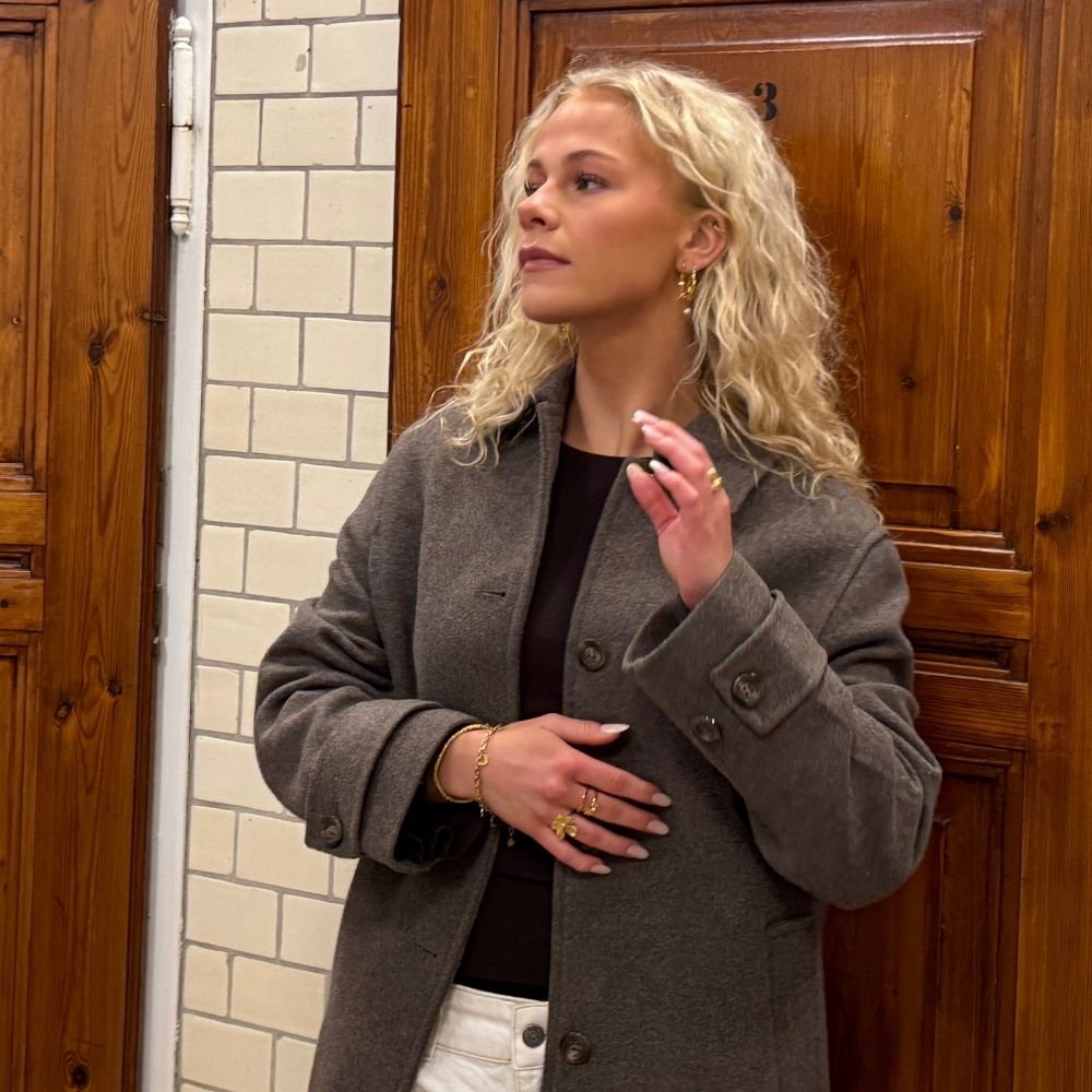 Sirena - Øreringe Forgyldt