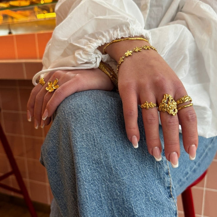 Xenia x Sistie 2nd - Bracelet Chunky Gold Plated