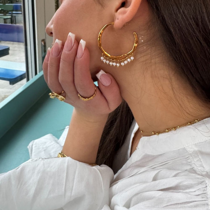 Bali Dreams - Øreringe Forgyldt