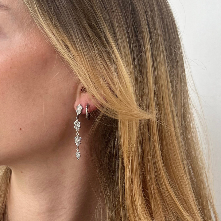 Sophia Øreringe - Stål