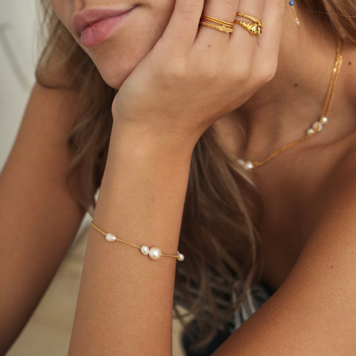 Ella - Bracelet Gold plated