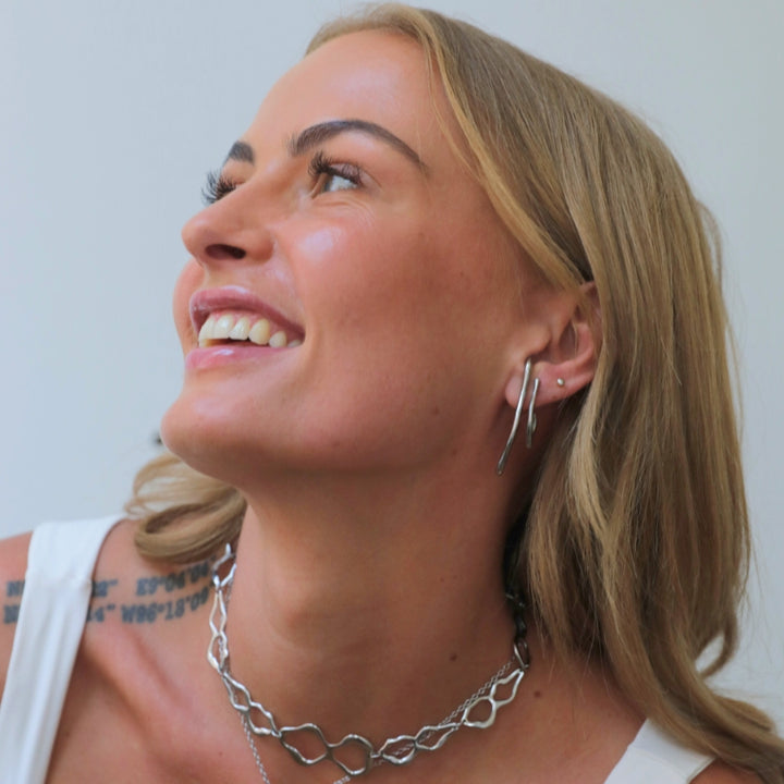 Signe Kragh - Øreringe sæt sølv