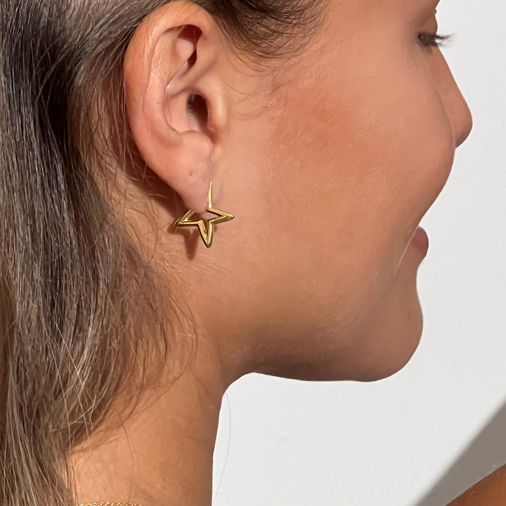 Stella - Earrings Gold plated