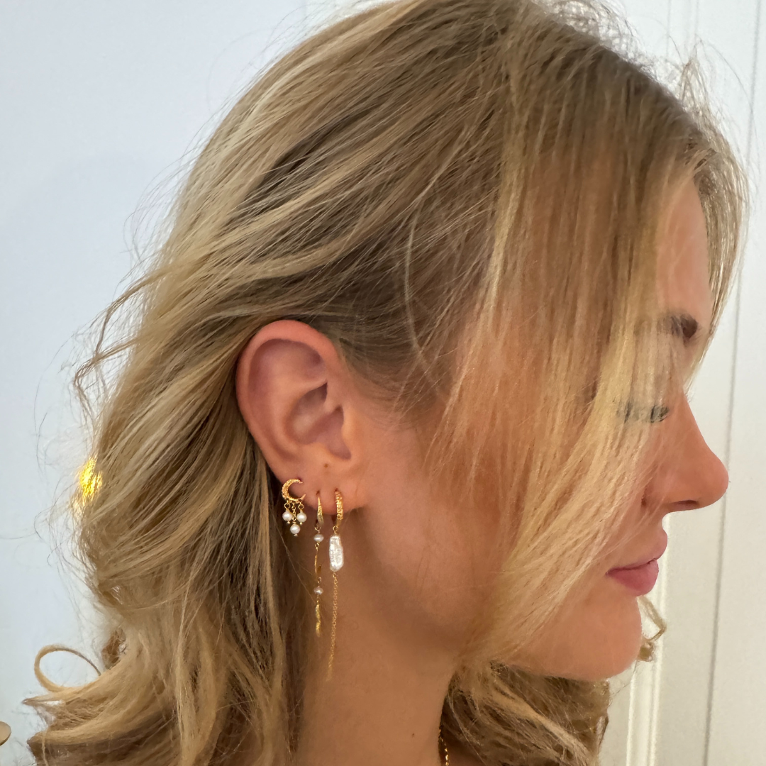 Beach - Earrings Gold plated