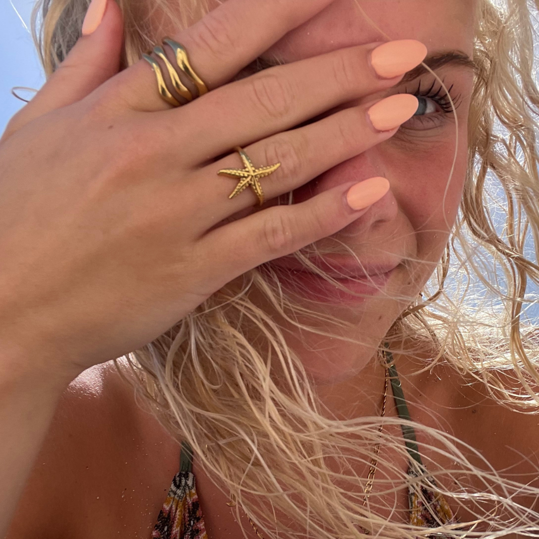 Sirena - Ring Forgyldt