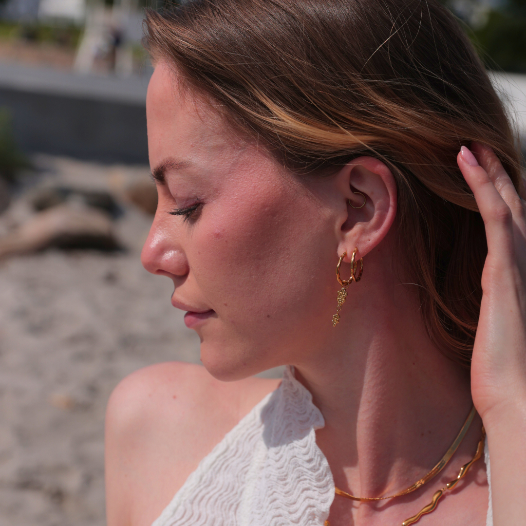 Sophia Hoops - Creoler Forgyldt