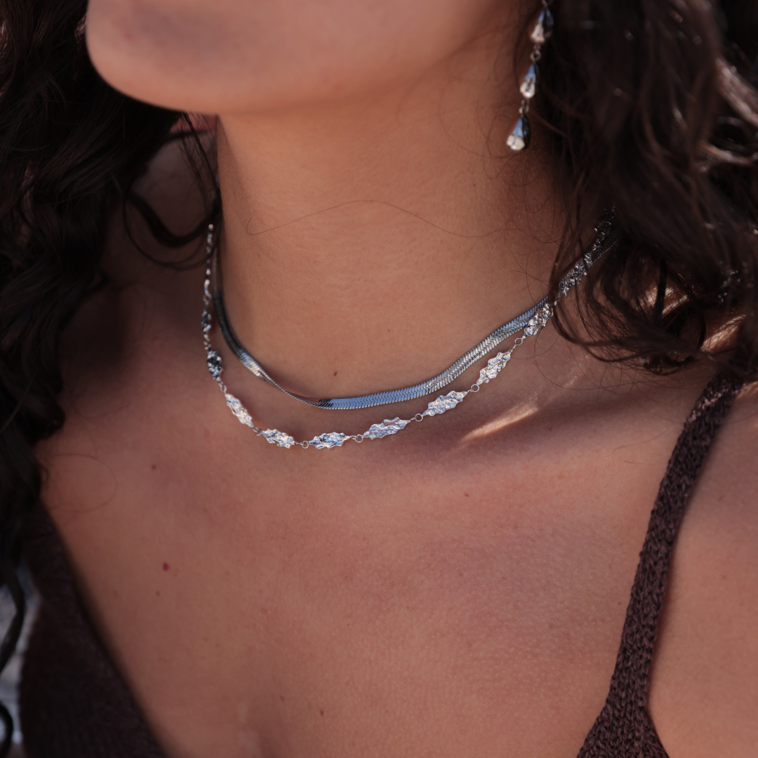 Snake - Halskæde Stål