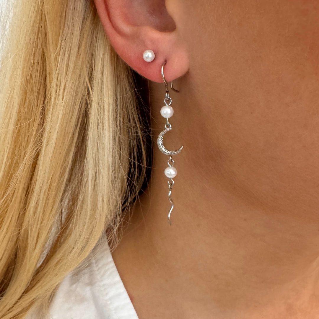 Sirena - Øreringe Stål