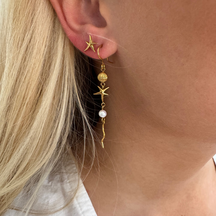 Sirena - Ørestik Forgyldt