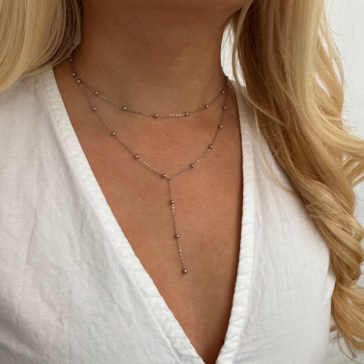 Bubble - Halskæde Stål