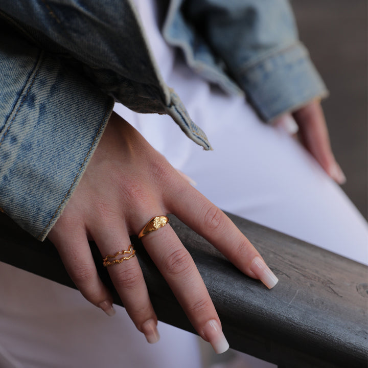 Rose - Ring Gold Plated