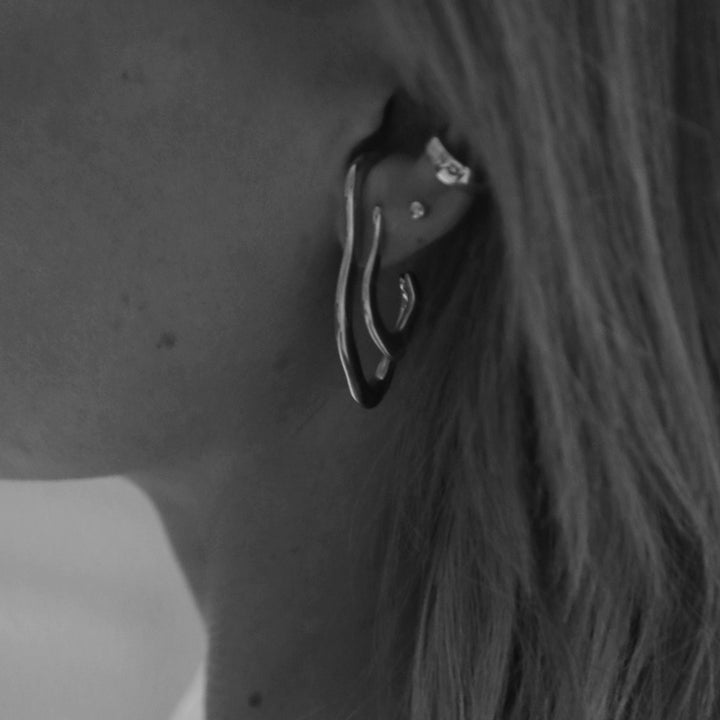 Signe Kragh x Sistie2ND - Ear Cuff Steel