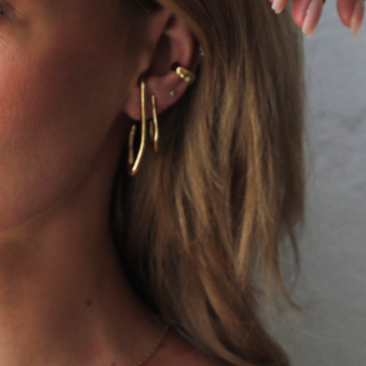 Signe Kragh x Sistie2ND - Ear Cuff Forgyldt