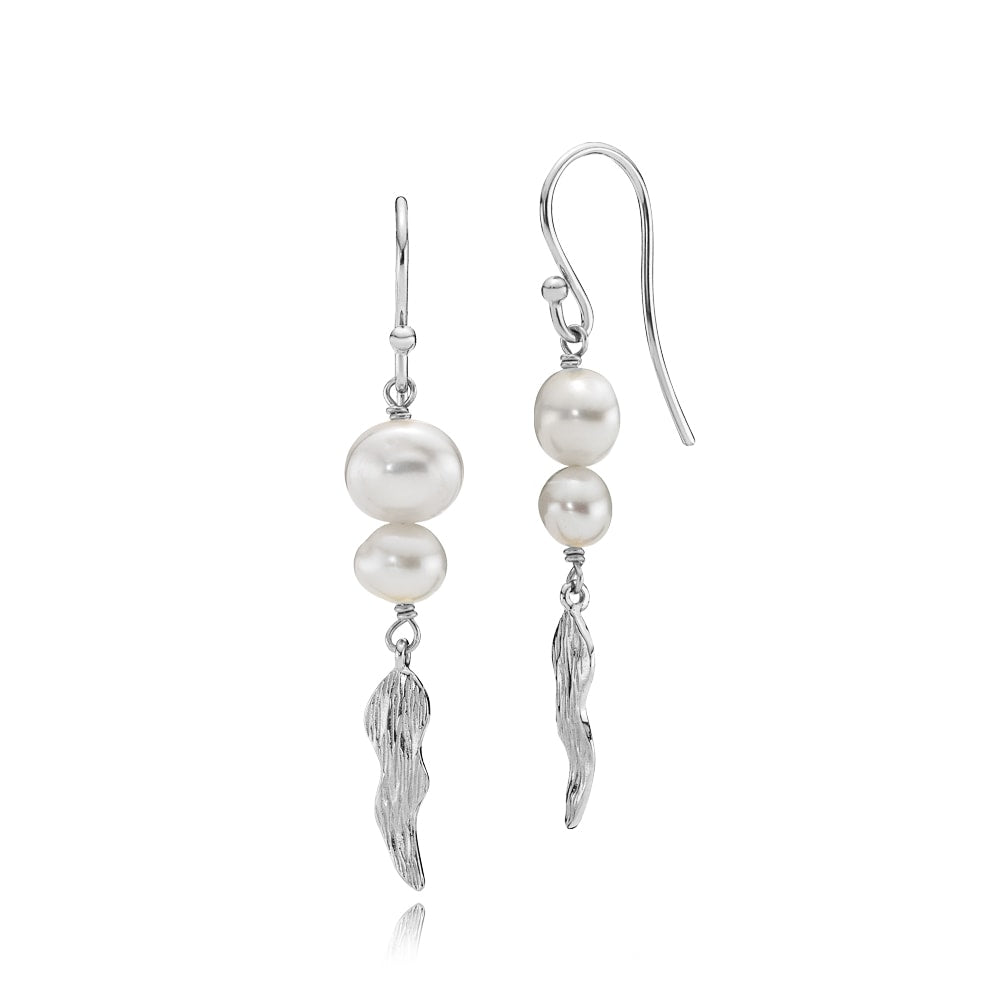 Ellie - Long Earrings Silver