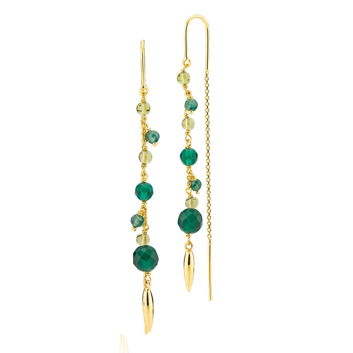 Majesty - Long Earring Gold Plated