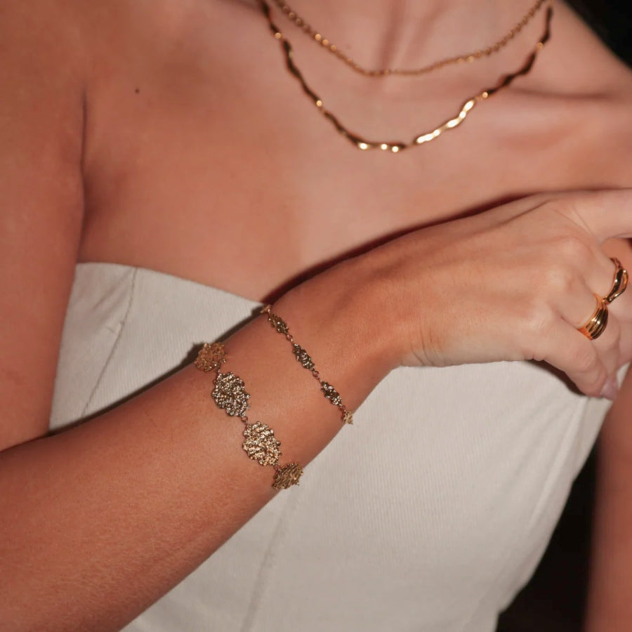 Sophia - Armbånd Small Forgyldt