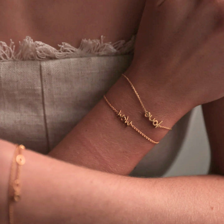 Fam LOVE - Armbånd Forgyldt