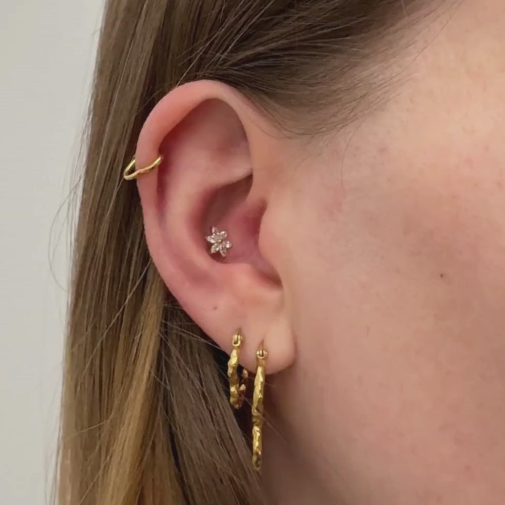 Heart - Helix Forgyldt