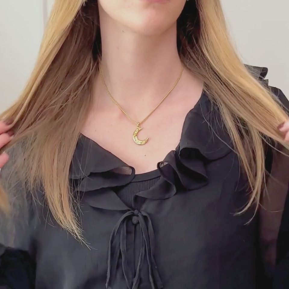 Sirena - Halskæde Forgyldt