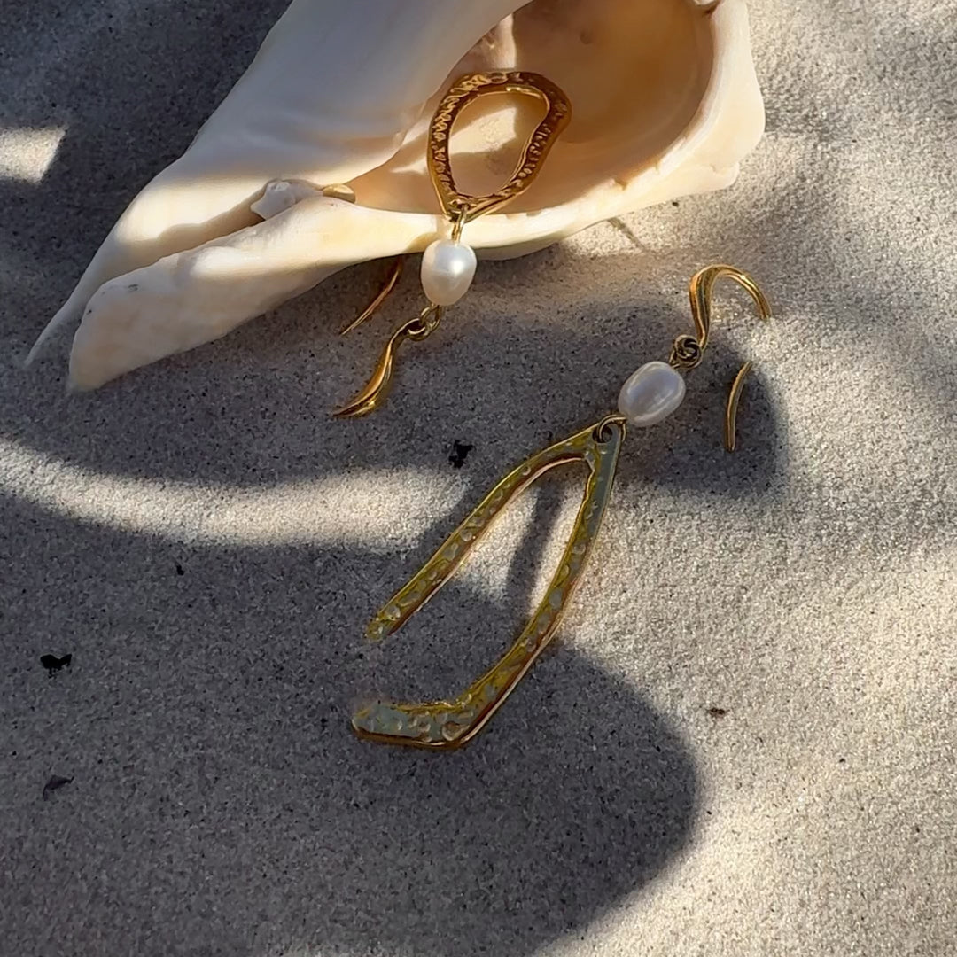 Bali Dreams - Øreringe Forgyldt