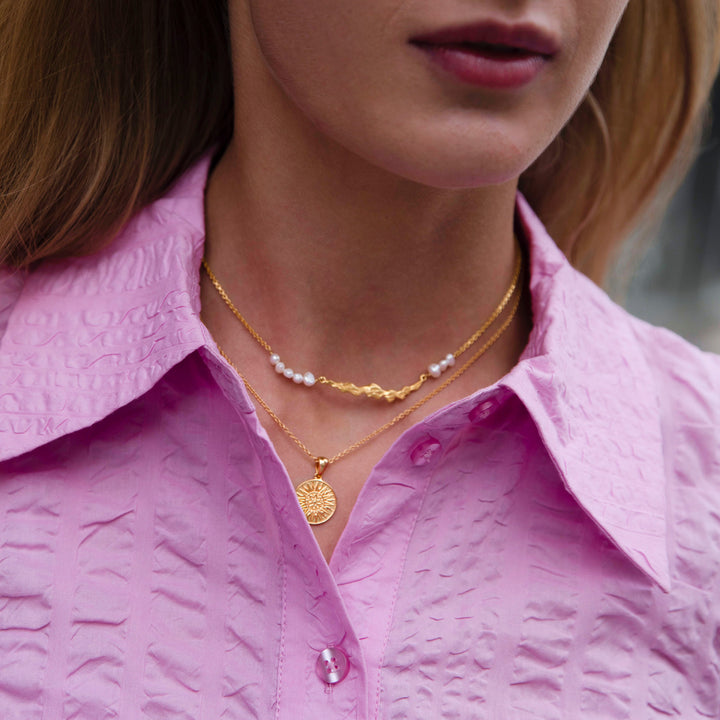 Ellie - Necklace Gold plated