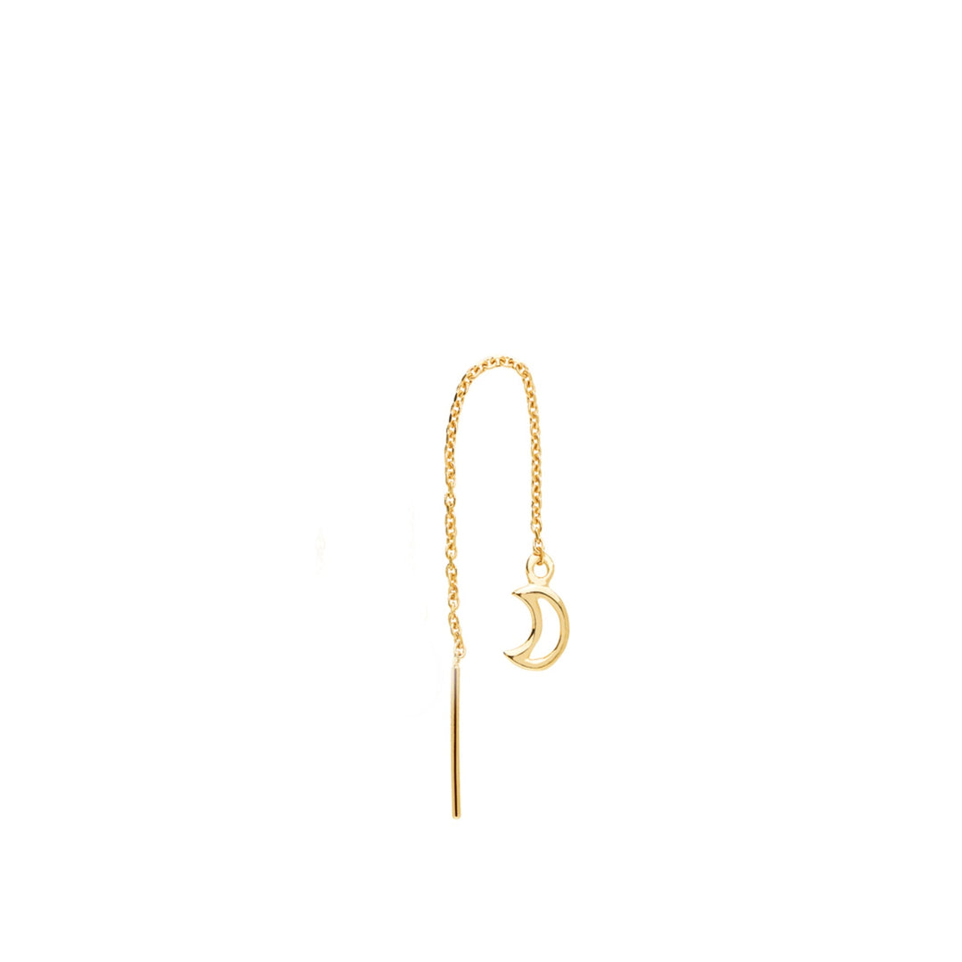 Metis - Chain earring Gold plated