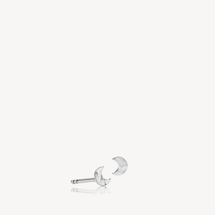 DREAM - Earring shiny rhodium pl. recycled silver