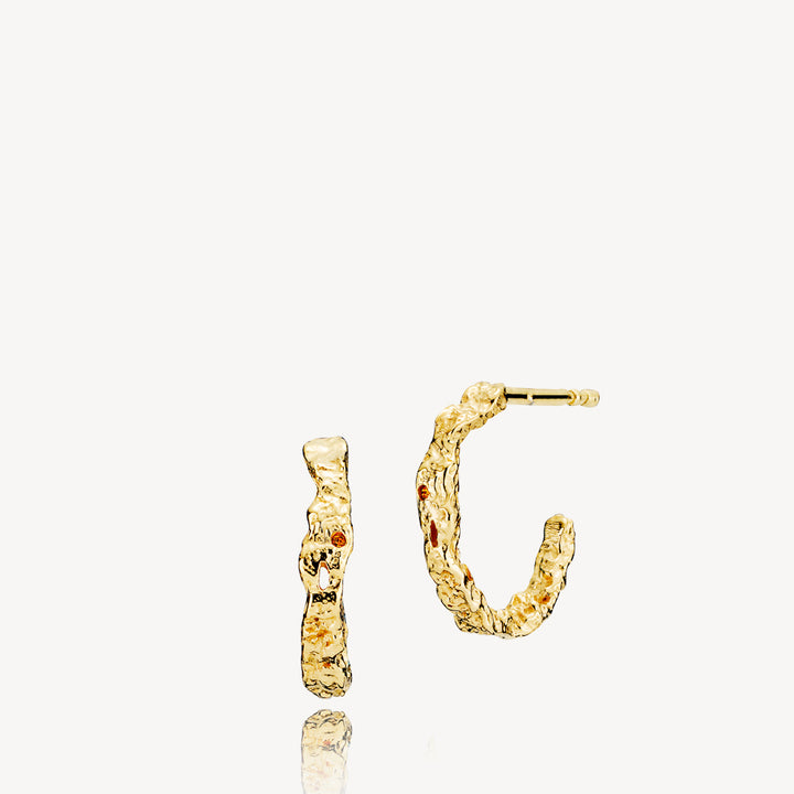 SILKE X SISTIE - Earring gold-plated recycled silver