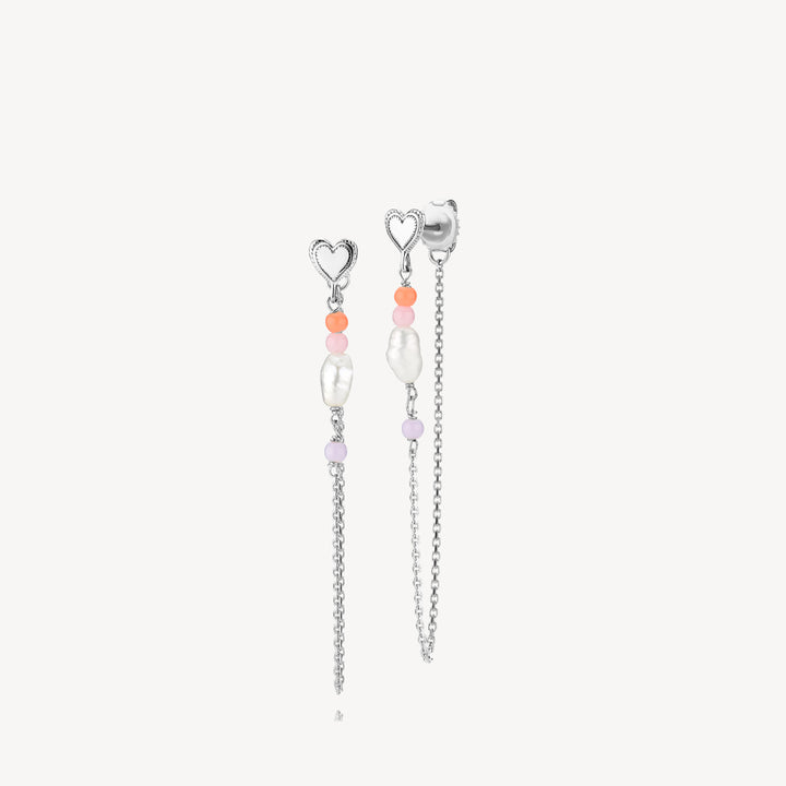 Anne Sofie Krab x Sistie - Chain earrings Silver