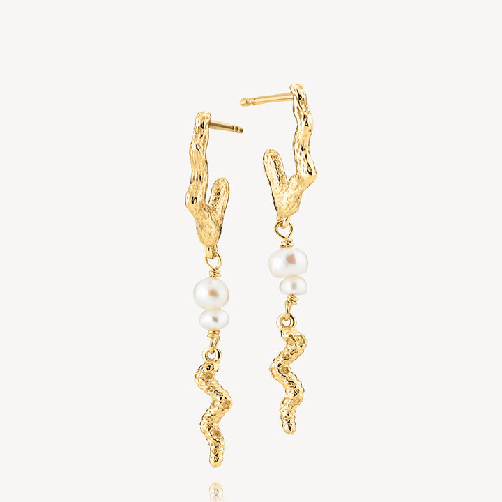 Universe - Earrings Gold plated