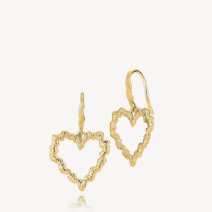 Care - Earrings Gold plated