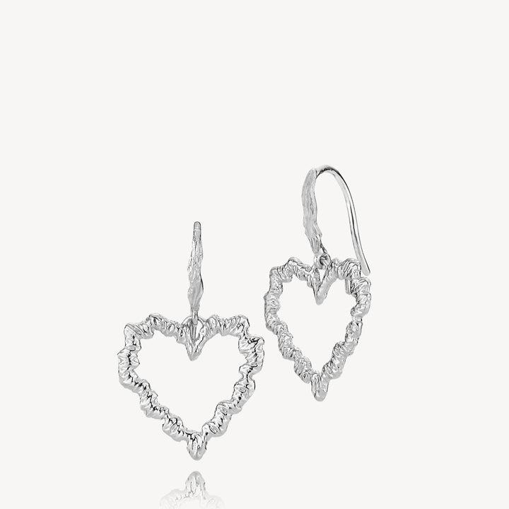 Care - Earrings Silver