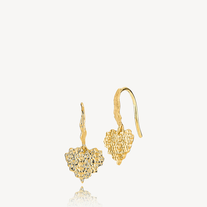 Care - Earrings Gold plated