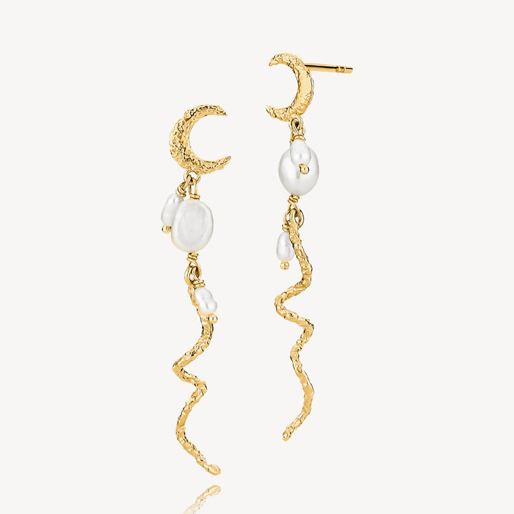 Rosa- Earrings Gold plated