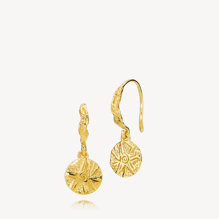 Beach - Earrings Gold plated