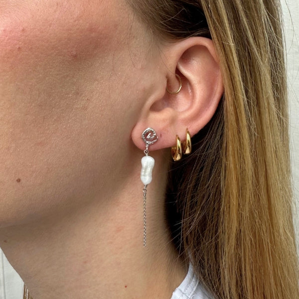 Isola - Øreringe Sølv