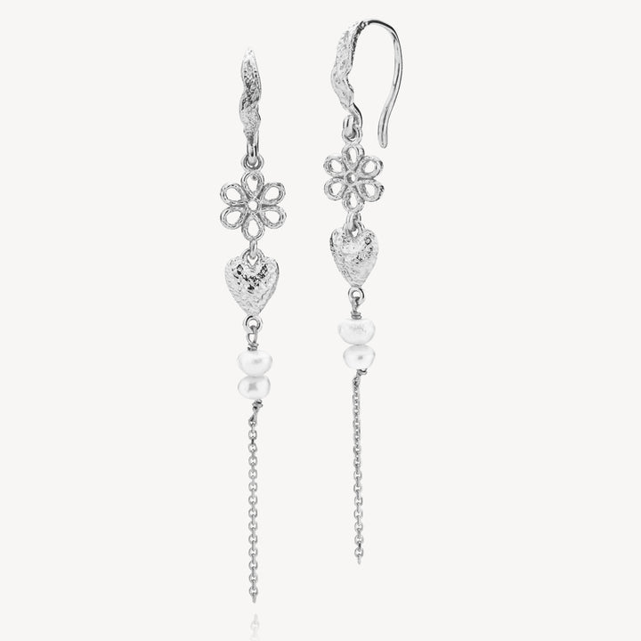 Alma - Øreringe Sølv