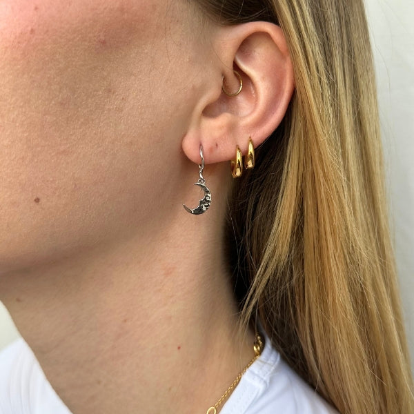 Skyla - Øreringe Sølv