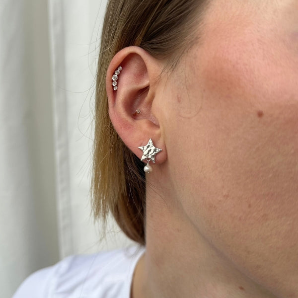 Skyla - Øreringe Sølv