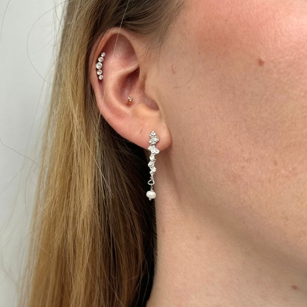 Coco - Øreringe Sølv