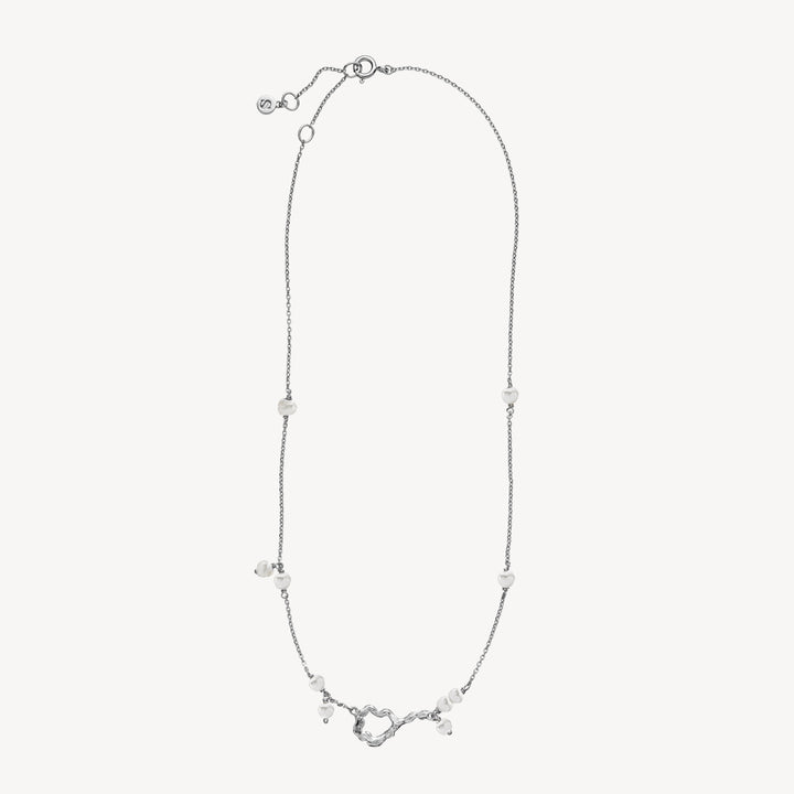 Lärke Bentsen x Sistie - Necklace Silver with freshwater pearl