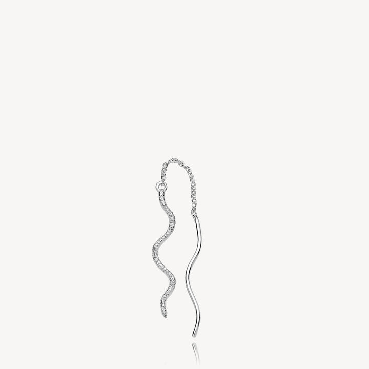 Wavy - Earring Silver