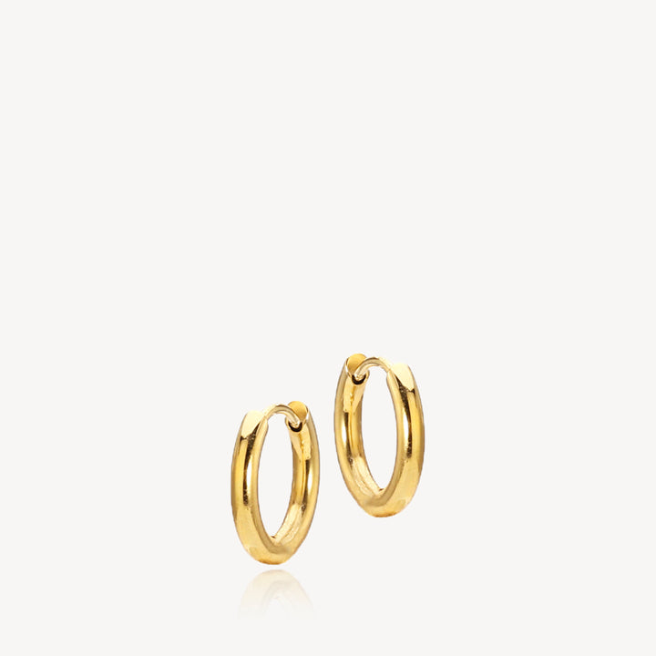 Hoops - Earrings Gold plated