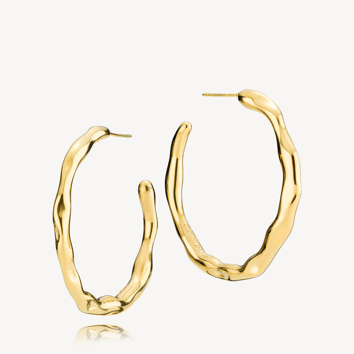 Gabi x Sistie2ND - Hoops Large Gold Plated