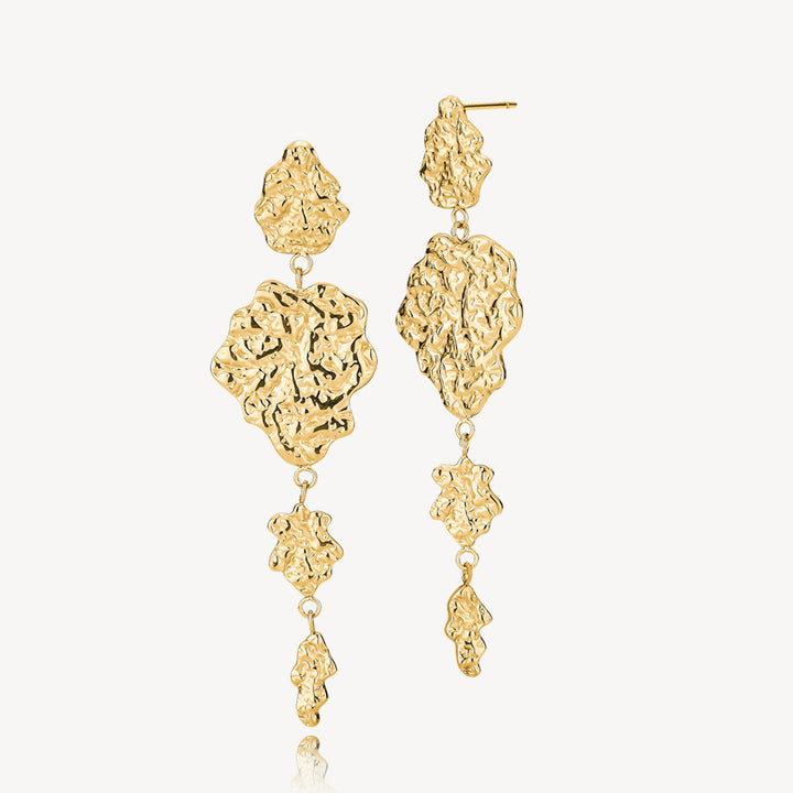 Sophia - Earrings Long Gold Plated