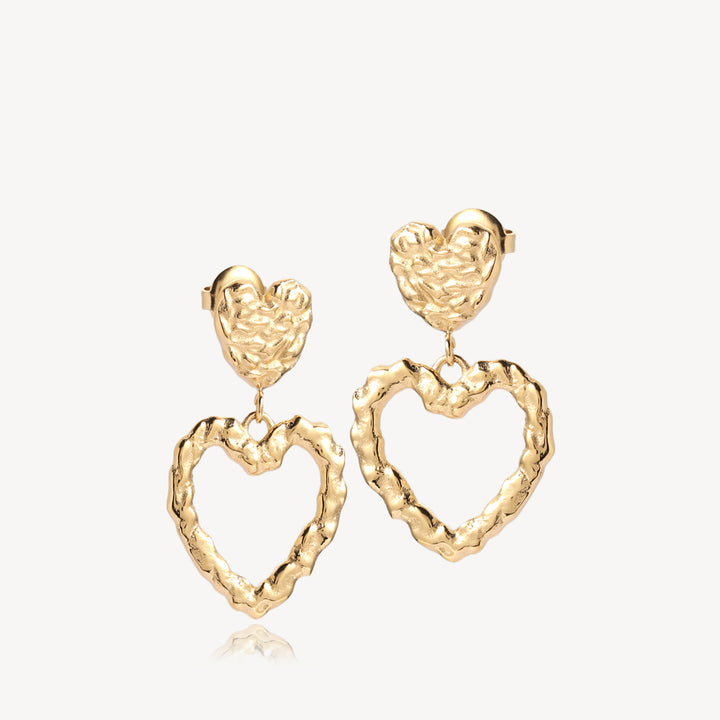 Cinta - Øreringe Forgyldt