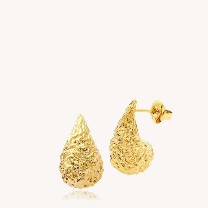 Drops - Øreringe Forgyldt